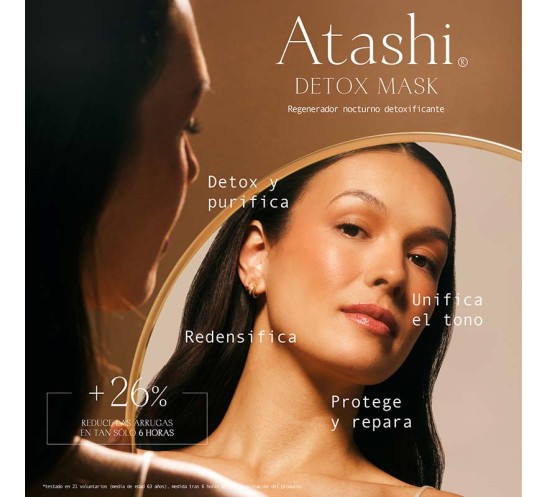Beneficios Supernight Detox Mask Atashi