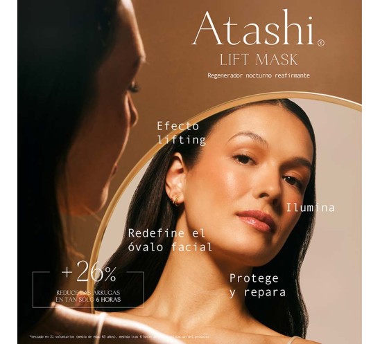 Beneficios Supernight Lift Mask Atashi