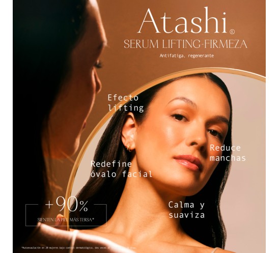 Beneficios Sérum Alta Eficacia Lifting Firmeza Atashi