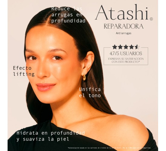 Beneficios Crema Reparadora Antiarrugas Atashi