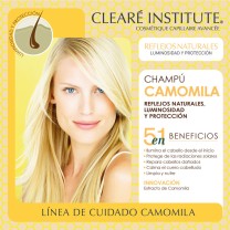 Beneficios champú camomila cleare