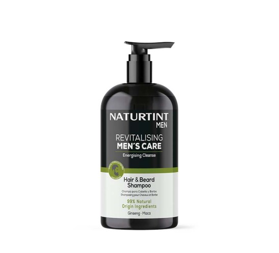 Frontal champú para cabello y barba naturtint men