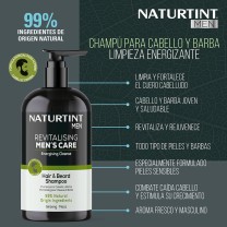 Beneficios del champú de naturtint men