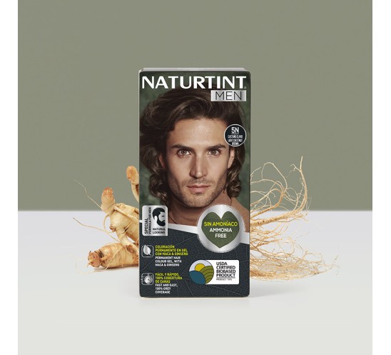 Coloración Men Tono Castaño Natural Ingrediente