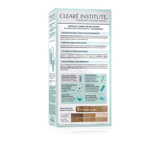 Coloración Clinuance 8.0 trasera