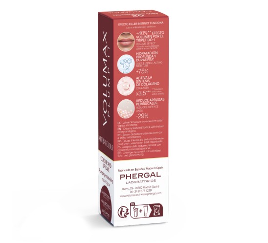 Volumax Plum it NutriColour - Red Obsession trasera