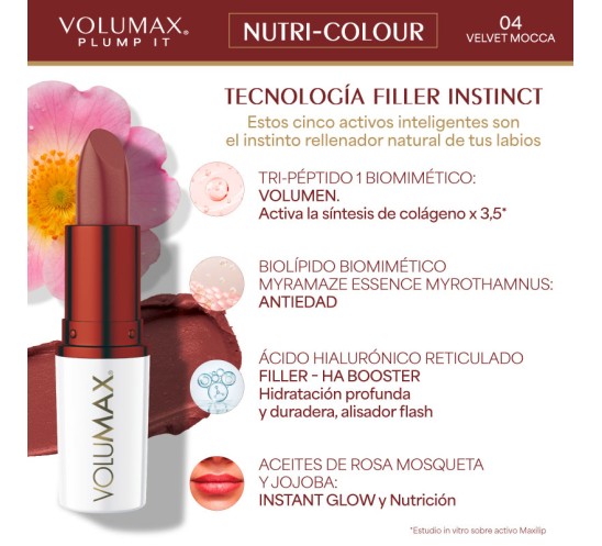 Volumax Plump It Nutri-Colour - 4 Tonos