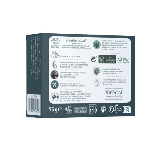 Champú Sólido 2 en 1 Fortaleza