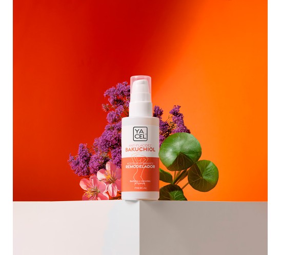 Aceite reafirmante antiflacidez con bakuchiol de yacel