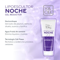 Beneficios de los ingredientes de Yacel Lipoescultor Noche
