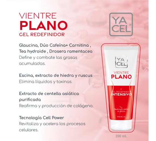 Yacel vientre plano ingredientes