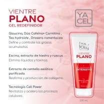 Yacel vientre plano ingredientes