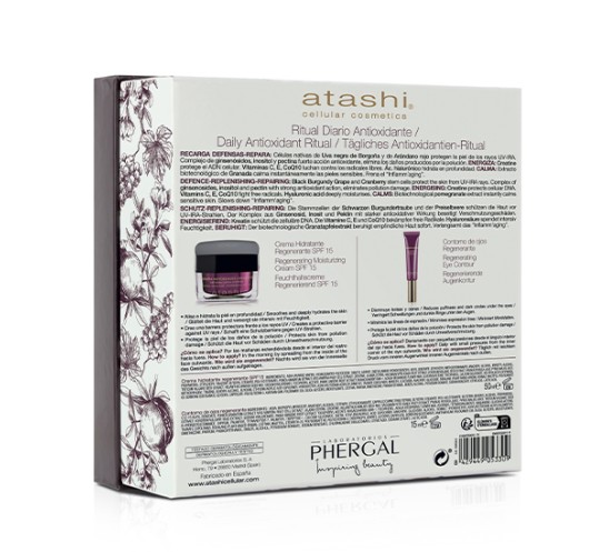 Trasera Cofre Ritual Antioxidante Hidratante Día + Contorno de ojos