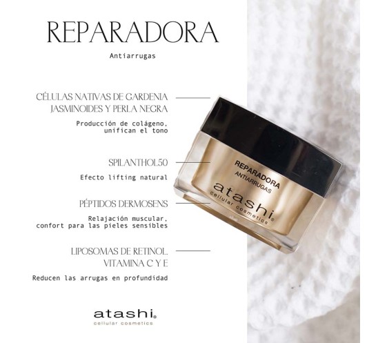 Ingredientes crema reparadora