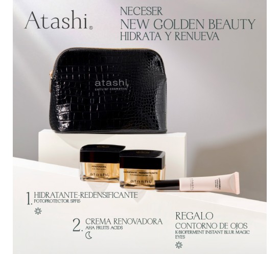 Ingredientes Cofre New Golden Beauty Delantera