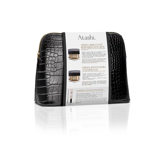 Cofre New Golden Beauty trasera con productos