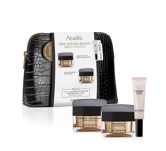 Cofre New Golden Beauty Delantera con productos