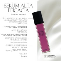 Ingredientes del Sérum alta eficacia restaurador regenerante