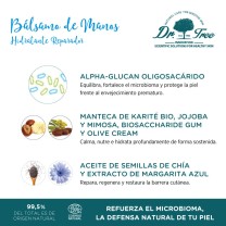 Ingredientes del bálsamo de manos de Dr Tree