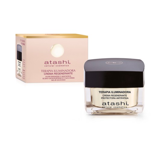 Terapia iluminadora protectora antifatiga envase Atashi