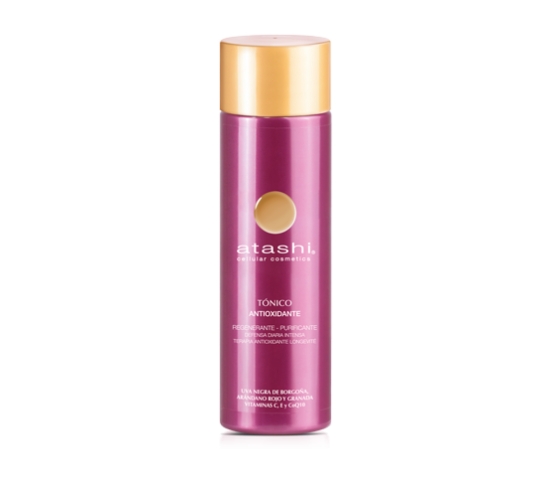 Tónico regenerante purificante - atashi cellular antioxidant skin defense 250 ml.