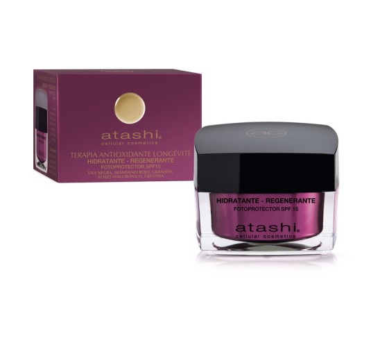 Crema Hidratante-Regenerante SPF 15 estuche + producto