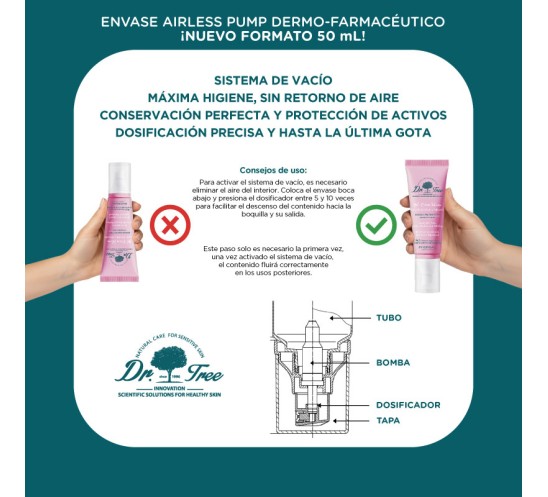 Envase Airless Pump Dr.tree