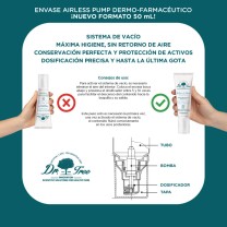 bálsamo de manos de Dr.Tree  envase airless pump