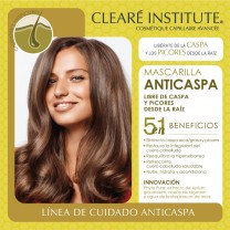 Beneficios 5 en 1 de la mascarilla anticaspa de clearé institute