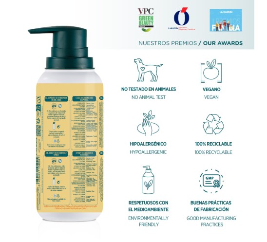 Trasera Bálsamo acondicionador revitalizante del cabello Dr.Tree