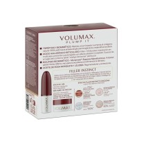 Trasera de la caja del tratamiento voluminizador labial de día y de noche