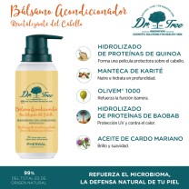 Bálsamo acondicionador ingredientes
