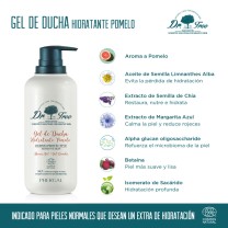 Gel ducha delantera pomelo