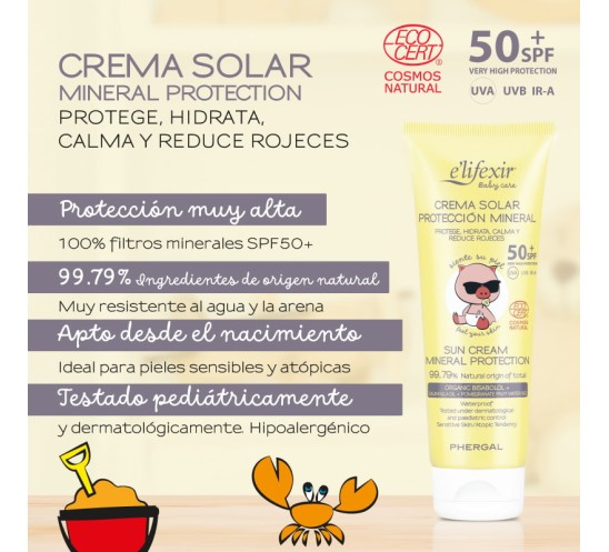 Crema solar baby elifexir beneficios