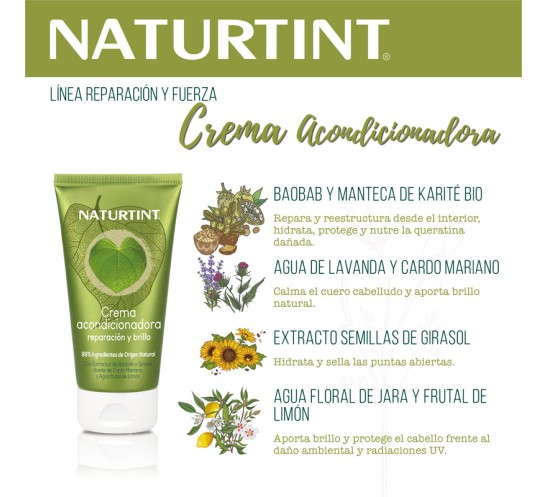 Crema Acondicionadora - Naturtint 150...