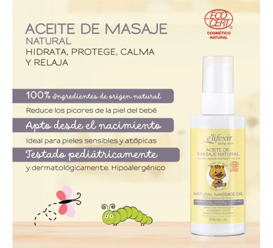 Beneficios del aceite de masaje de baby care