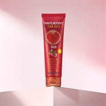 Mascarilla hair food goji Naturtint sobre peana