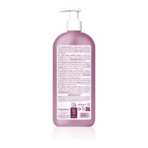 Trasera con inci e ingredientes del champú con ácido hialurónico de clearé institute