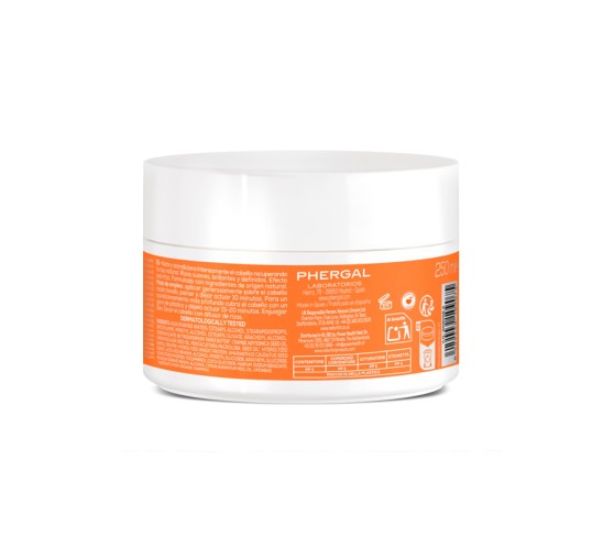 Trasera de la mascarilla definidora de rizos de naturtint