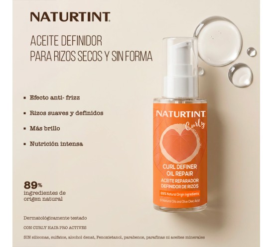 Aceite Reparador Definidor de Rizos