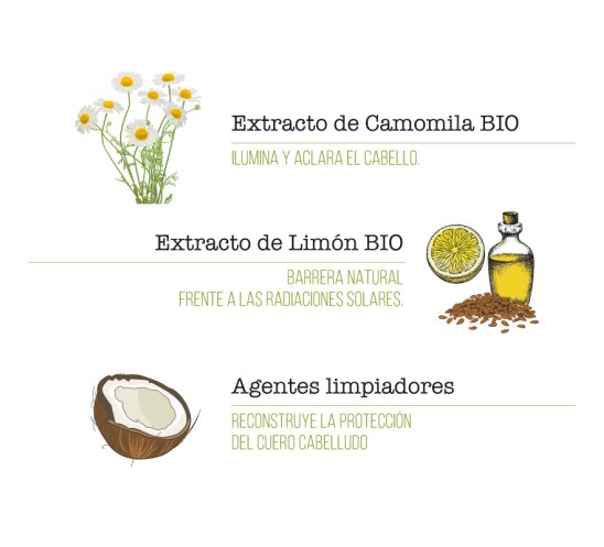 Champú Camomila