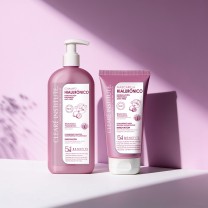 Dúo de champú y mascarilla de la línea de ácido hialurónico de cleare institute