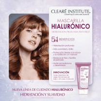 Beneficios de la mascarilla de ácido hialurónico de clearé institute