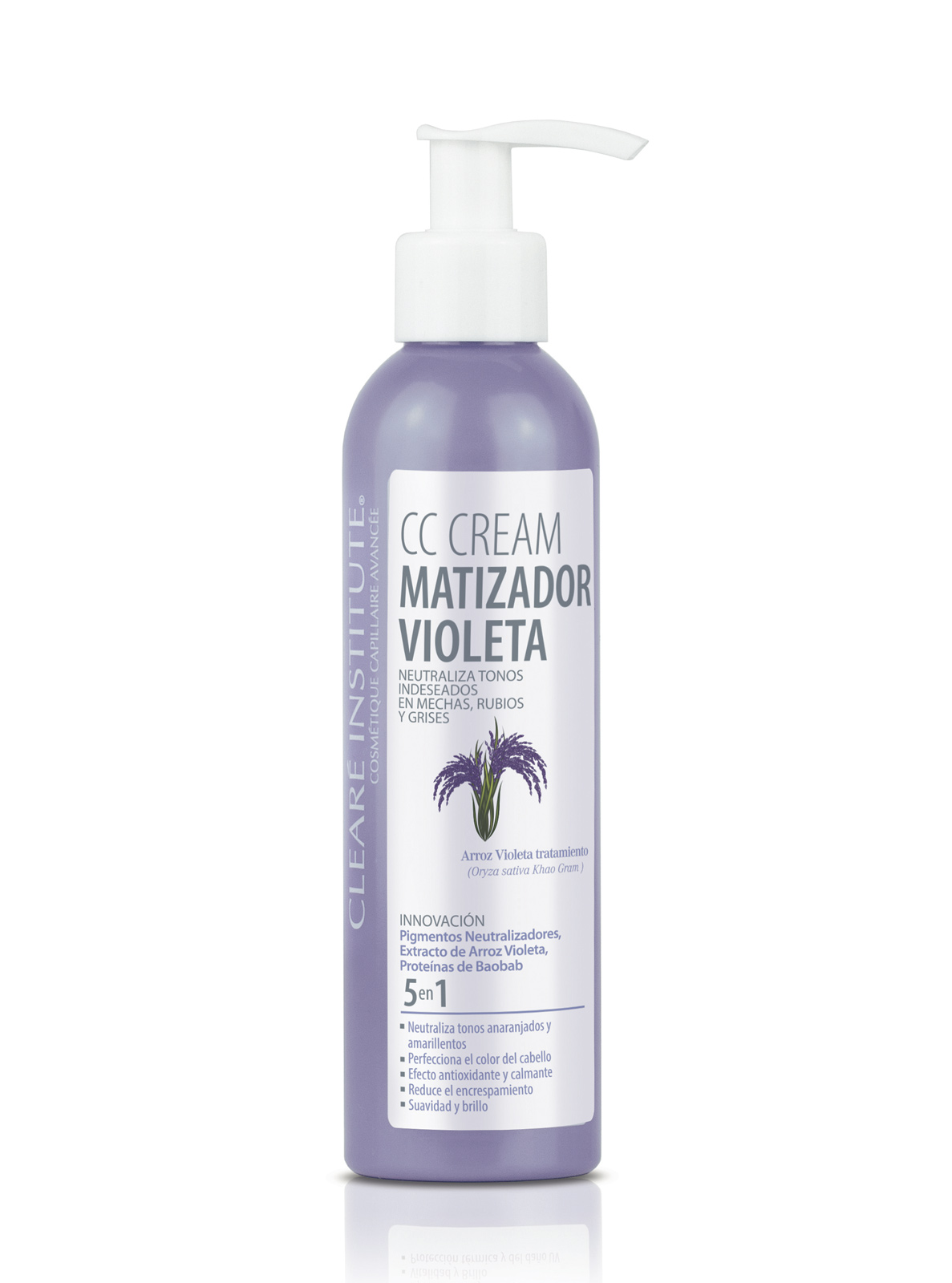 eje Allí Diploma Mascarilla Matizadora Violeta - 200ml