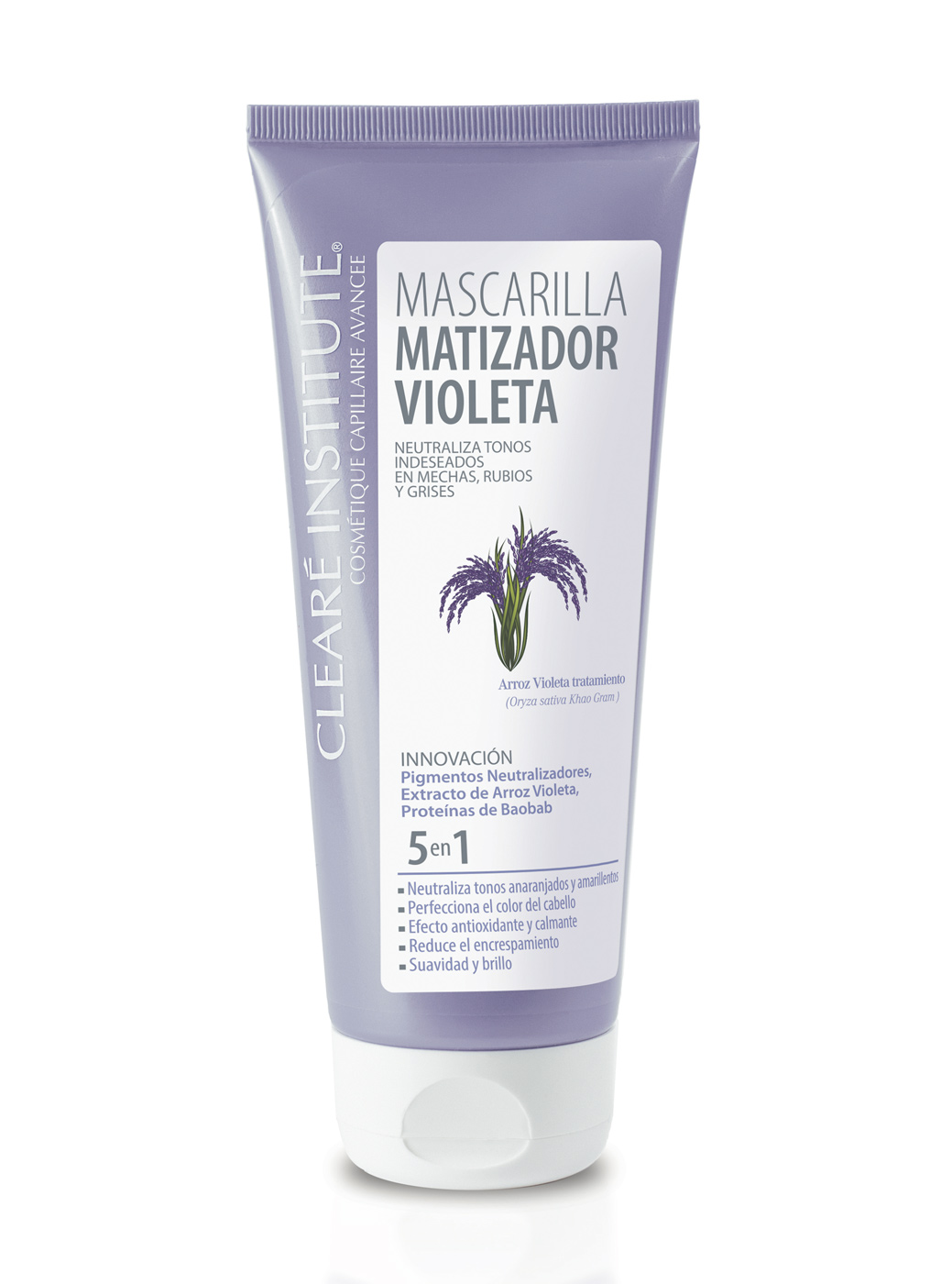 Mascarilla matizadora violeta