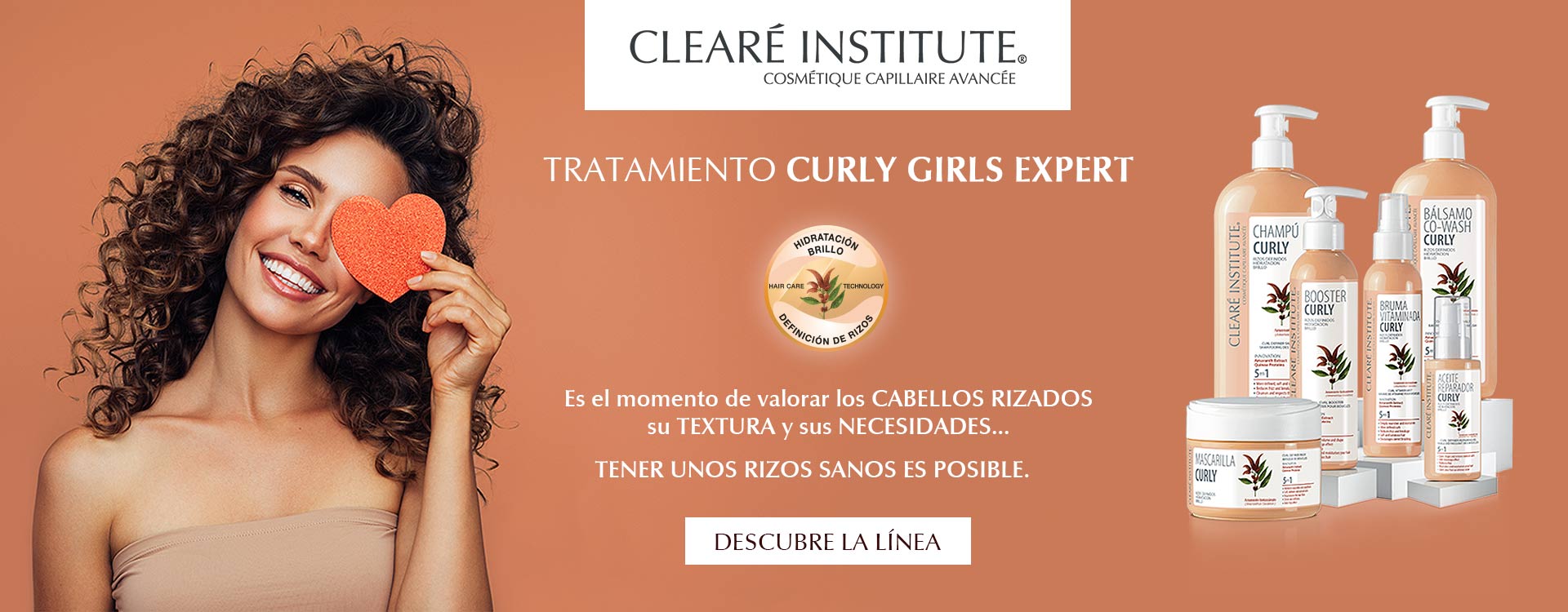 Banner Clearé Curly
