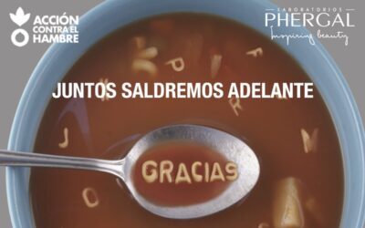 Phergal Laboratorios con el proyecto ‘Juntos Saldremos Adelante’ de Acción Contra el Hambre