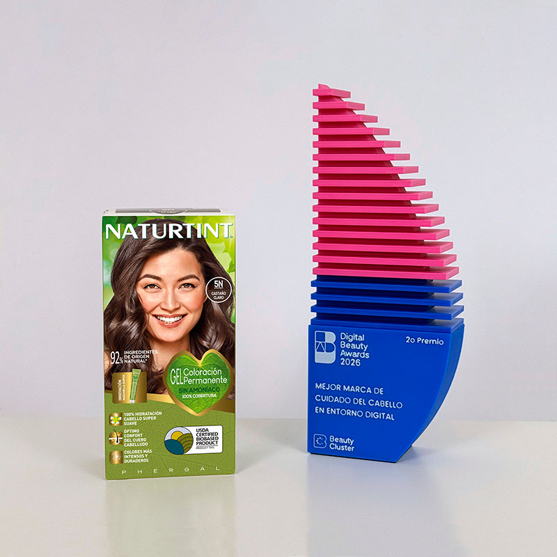 Naturtint galardonado en los digital beauty awards