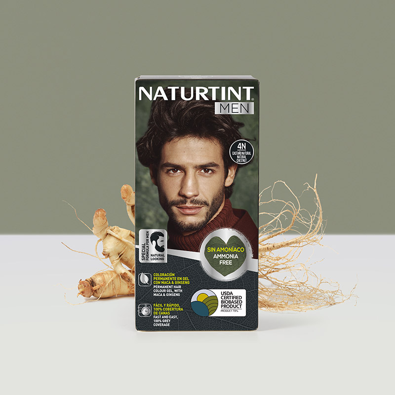 Tinte Naturtint MEN con Ginseng y Maca