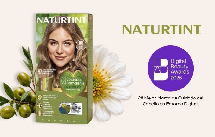 Portada NDP Naturtint ganador mejor marca del cuidado del cabello Digital beauty awards 2026